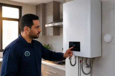 إصلاح تسربات الغاز وأنظمة الأمان